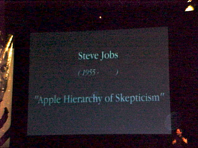 Steve Jobs Apple Expo, Paris. 1998